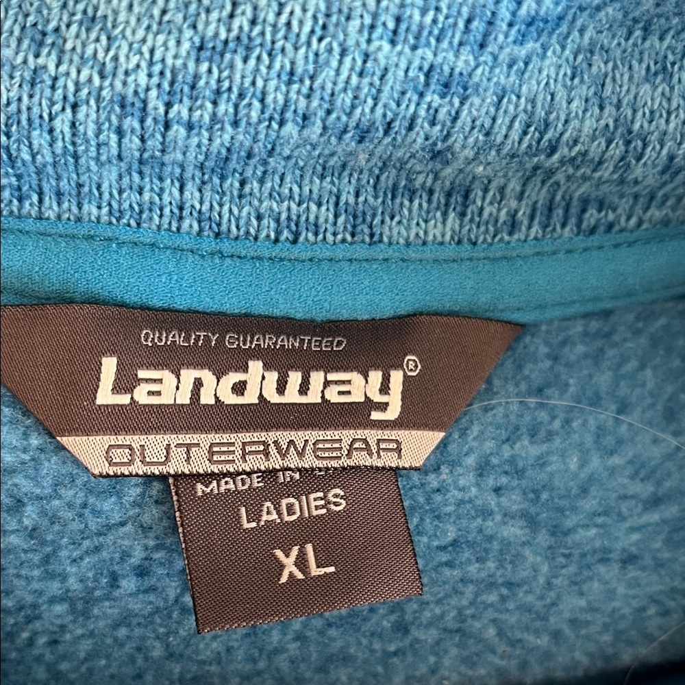 Landway Zip-up Sweater Jacket Desert Botanical garden Detail Size XL - Picture 6 of 6